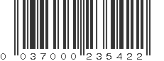 UPC 037000235422