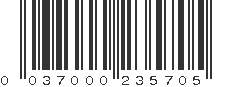 UPC 037000235705