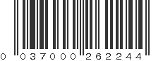 UPC 037000262244