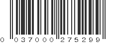 UPC 037000275299