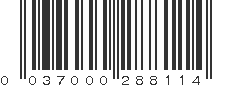 UPC 037000288114