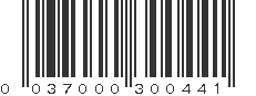 UPC 037000300441