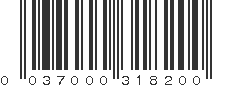 UPC 037000318200