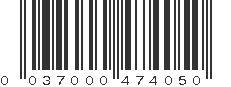 UPC 037000474050