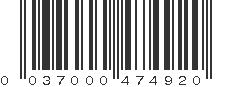 UPC 037000474920