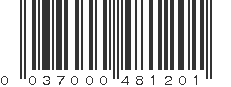 UPC 037000481201