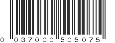 UPC 037000505075