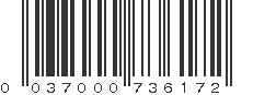 UPC 037000736172