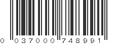 UPC 037000748991