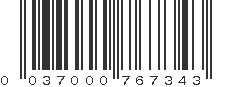 UPC 037000767343