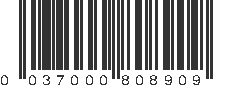 UPC 037000808909