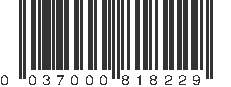 UPC 037000818229