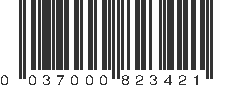 UPC 037000823421