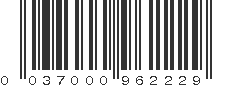 UPC 037000962229