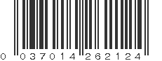 UPC 037014262124