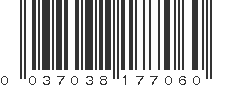 UPC 037038177060