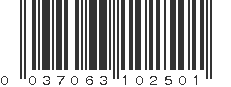 UPC 037063102501