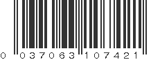 UPC 037063107421