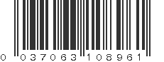 UPC 037063108961