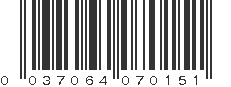 UPC 037064070151