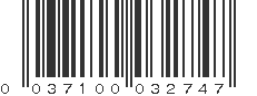 UPC 037100032747