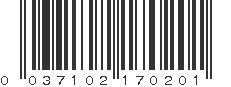 UPC 037102170201