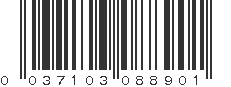 UPC 037103088901