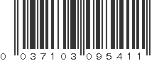 UPC 037103095411