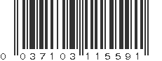 UPC 037103115591