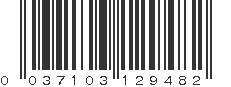 UPC 037103129482