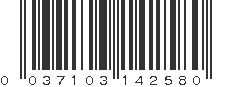 UPC 037103142580