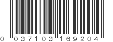 UPC 037103169204