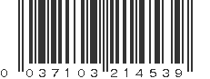 UPC 037103214539