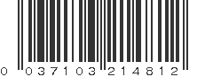 UPC 037103214812