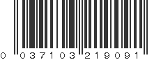 UPC 037103219091