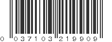 UPC 037103219909