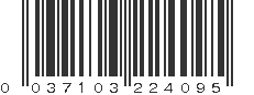 UPC 037103224095