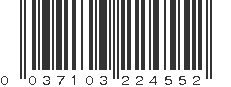 UPC 037103224552