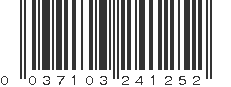 UPC 037103241252