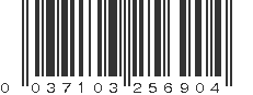 UPC 037103256904