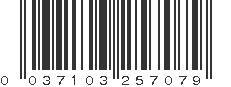 UPC 037103257079