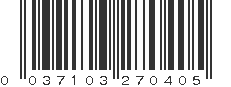 UPC 037103270405