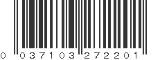 UPC 037103272201