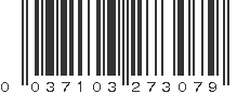 UPC 037103273079