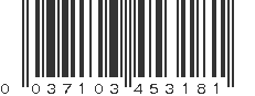 UPC 037103453181