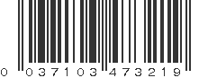 UPC 037103473219