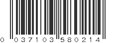 UPC 037103580214