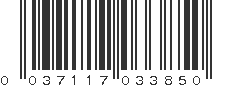 UPC 037117033850