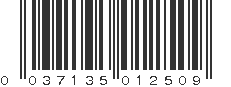 UPC 037135012509