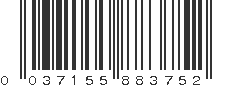 UPC 037155883752